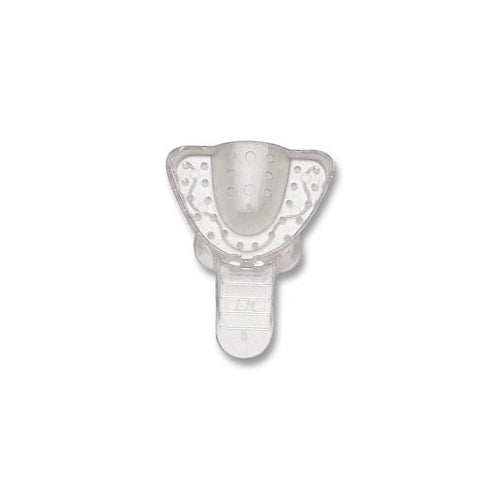 Vista Dental 310005 Clear Plastic Perforated Impression Tray #5 Small Upper 12/Bg Vista Dental 310005 Clear Plastic Perforated Impression Tray #5 Small Upper 12/Bg